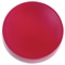 Ruby Red Round Free Standing Soap Dish in Resin